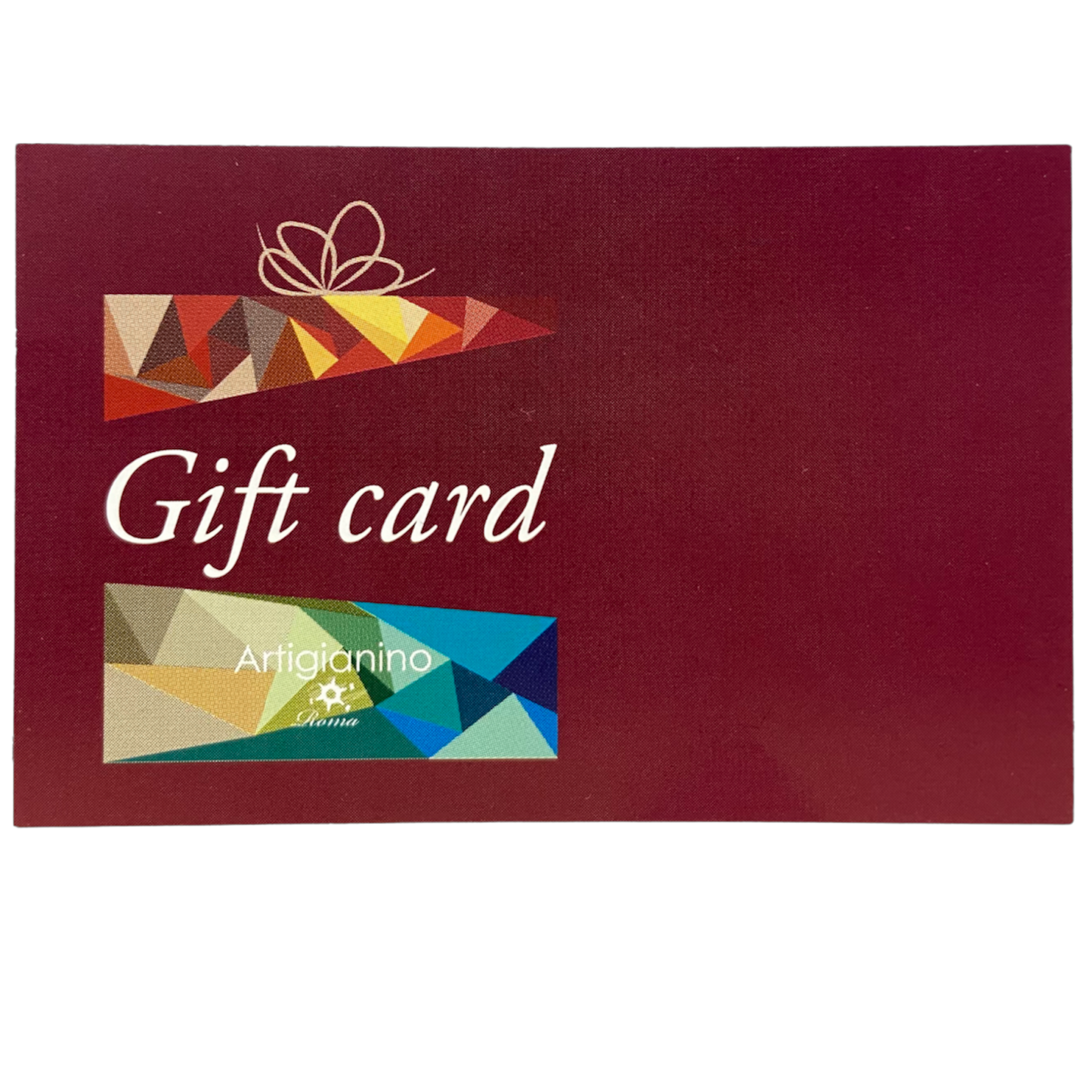 Buono Regalo Artigianino 160€